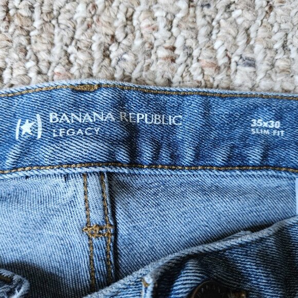 Two Pair of Banana Republic Slim Fit Legacy [stretch] Jeans - Picture 10 of 10